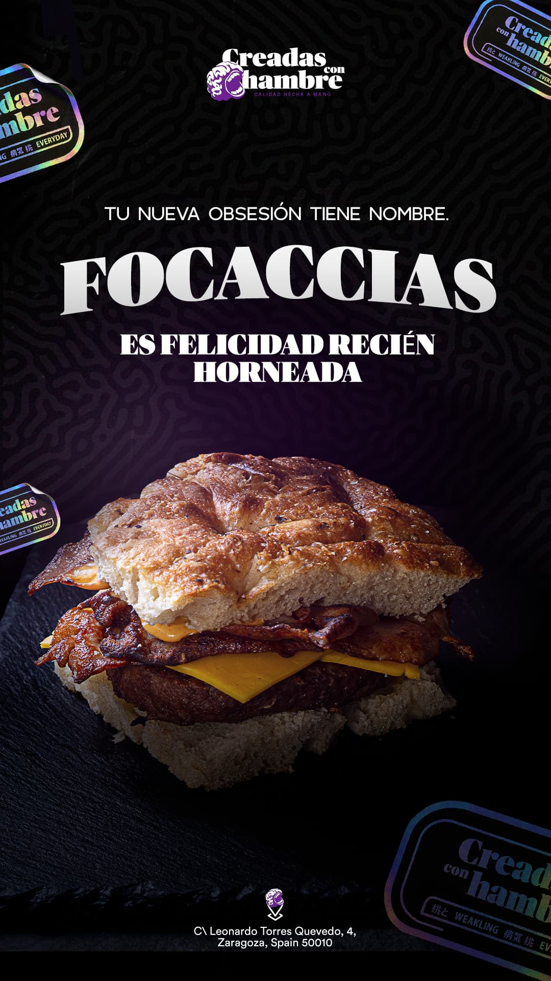 Sabor italiano, alma callejera. Así de crujiente se siente nuestra focaccia recién horneada. 🇮🇹🔥 #FocacciaFresca #ItalianStreetFood